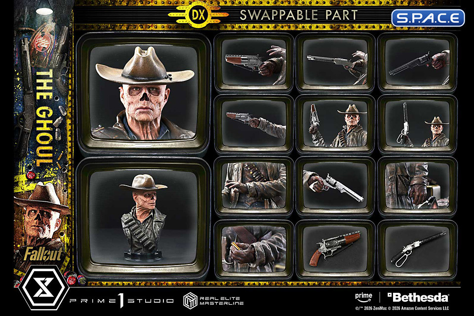 1/4 Scale The Ghoul Deluxe Real Elite Masterline Statue - Bonus Version (Fallout)