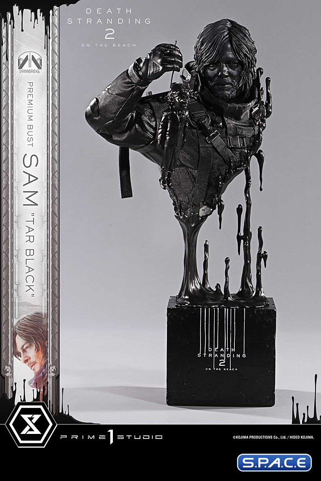 1/3 Scale Sam �Tar Black� Premium Bust (Death Stranding 2: On the Beach)