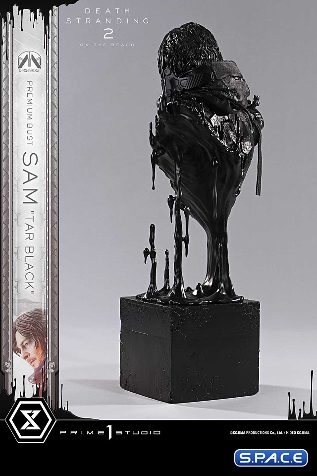 1/3 Scale Sam �Tar Black� Premium Bust (Death Stranding 2: On the Beach)