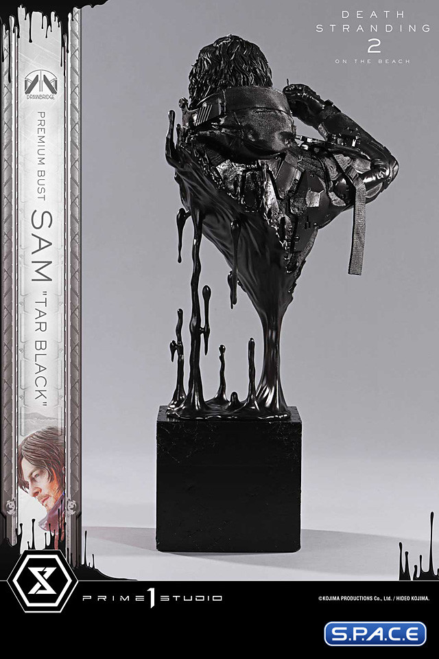 1/3 Scale Sam �Tar Black� Premium Bust (Death Stranding 2: On the Beach)