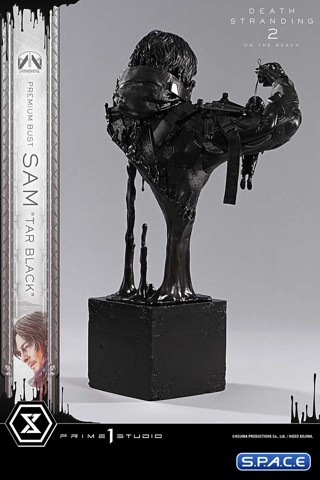 1/3 Scale Sam �Tar Black� Premium Bust (Death Stranding 2: On the Beach)
