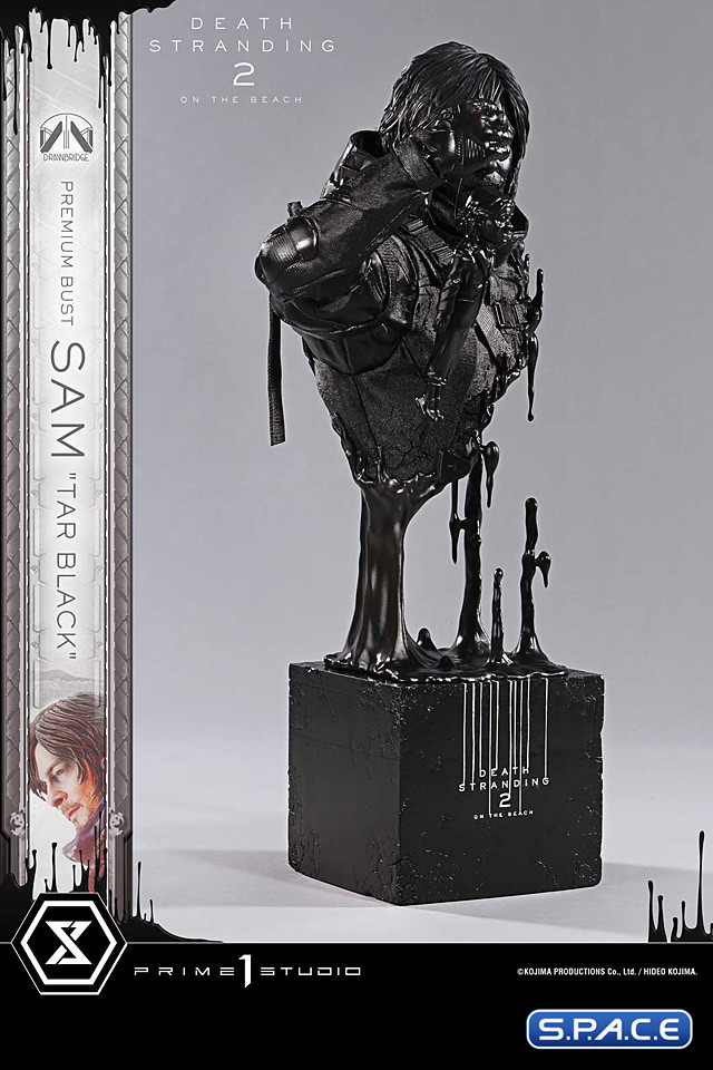 1/3 Scale Sam �Tar Black� Premium Bust (Death Stranding 2: On the Beach)