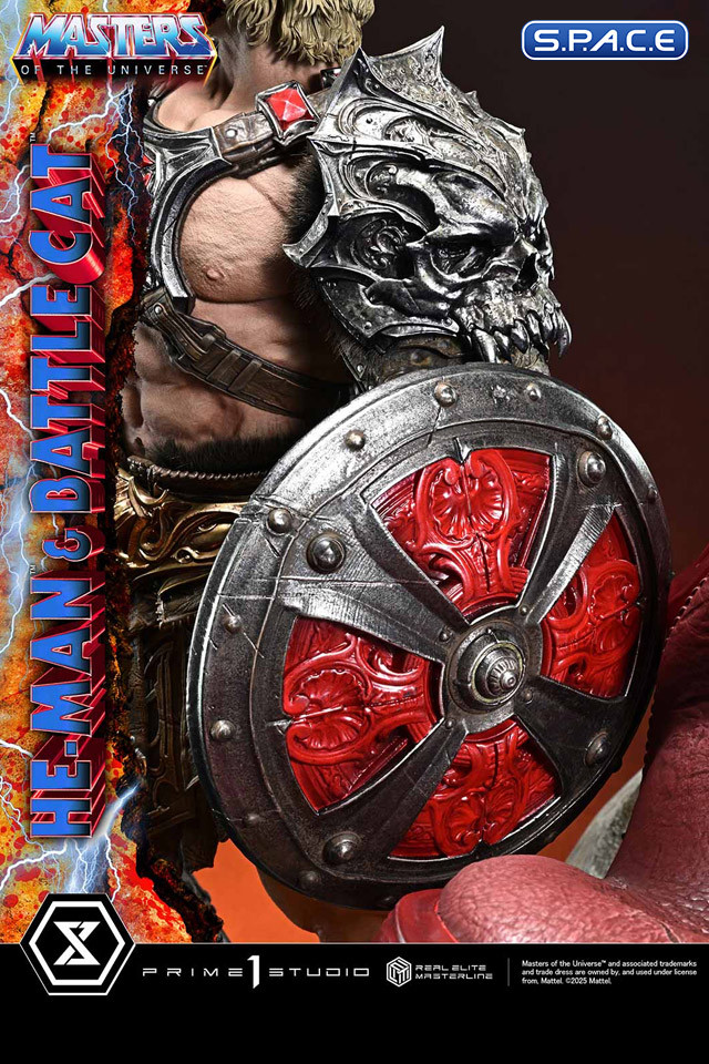 1/4 Scale He-Man & Battle Cat Real Elite Masterline Statue (Masters of the Universe)