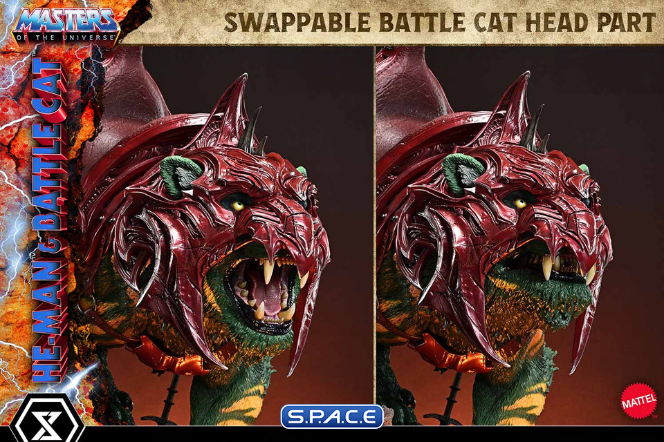 1/4 Scale He-Man & Battle Cat Real Elite Masterline Statue - Ultimate Version (Masters of the Universe)