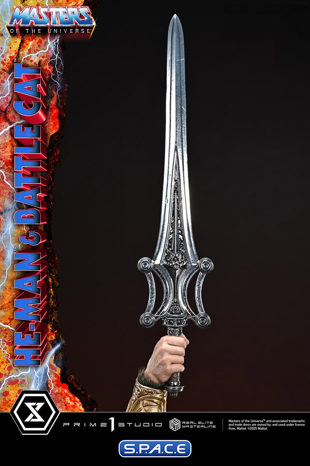 1/4 Scale He-Man & Battle Cat Real Elite Masterline Statue - Ultimate Version (Masters of the Universe)