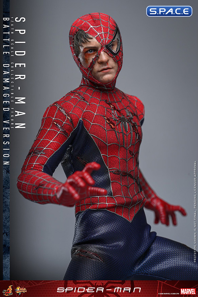 1/6 Scale Spider-Man Battle-Damaged Version Movie Masterpiece MMS859 (Spider-Man)