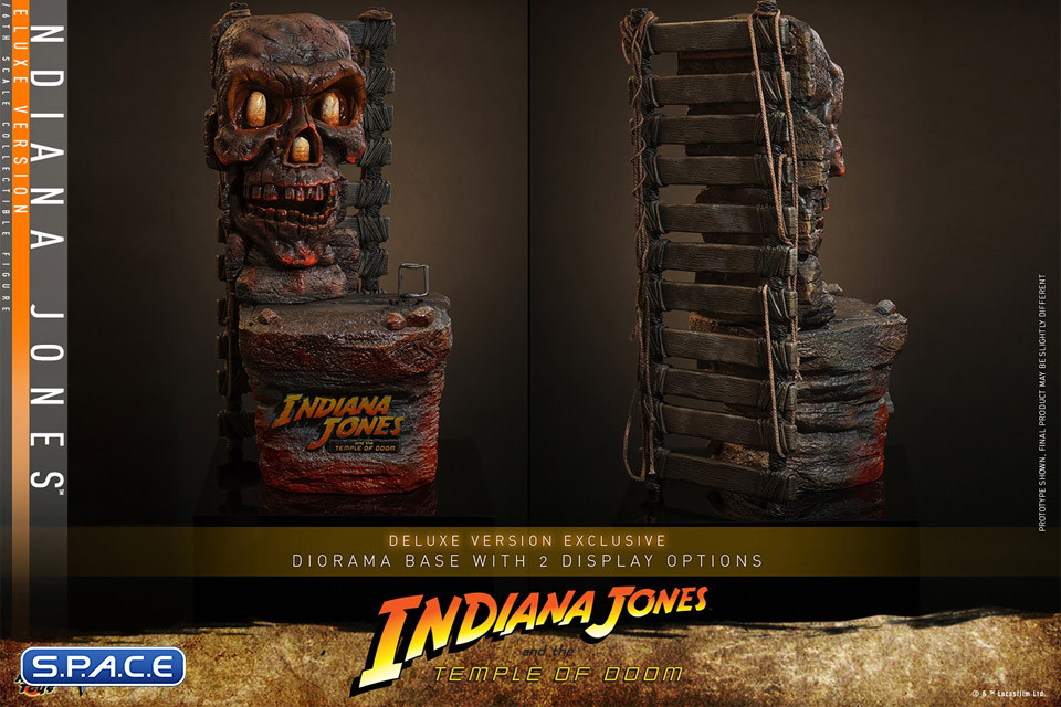 1/6 Scale Indiana Jones Deluxe Version Movie Masterpiece MMS861 (Indiana Jones and the Temple of Doom)