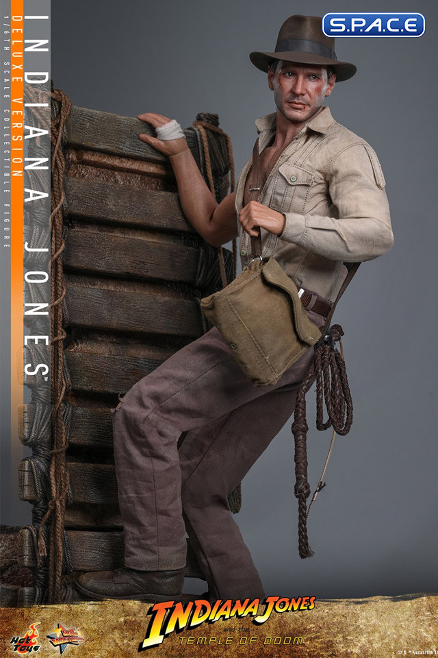 1/6 Scale Indiana Jones Deluxe Version Movie Masterpiece MMS861 (Indiana Jones and the Temple of Doom)