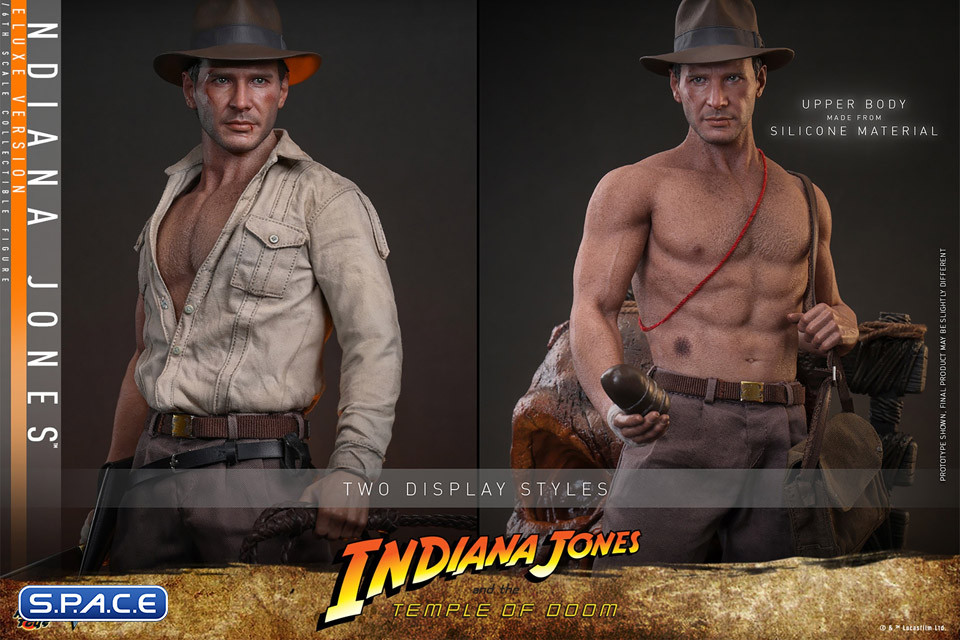 1/6 Scale Indiana Jones Deluxe Version Movie Masterpiece MMS861 (Indiana Jones and the Temple of Doom)