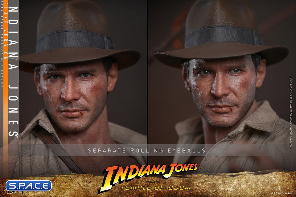 1/6 Scale Indiana Jones Deluxe Version Movie Masterpiece MMS861 (Indiana Jones and the Temple of Doom)