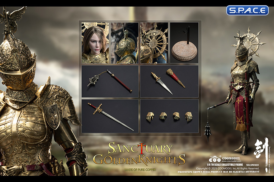 1/6 Scale Golden Temple Guardian