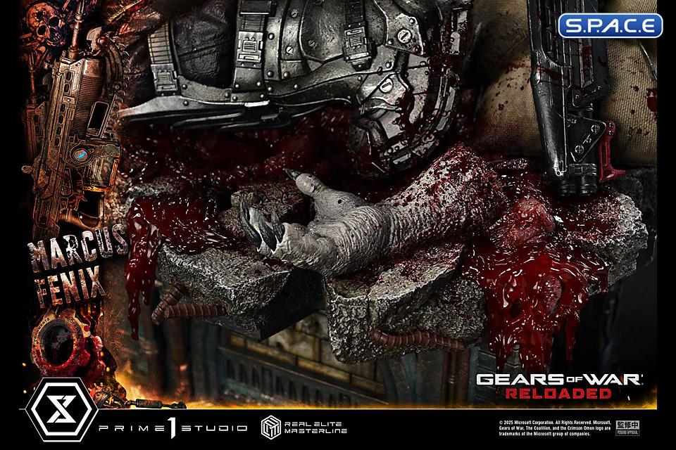 1/3 Scale Marcus Fenix Real Elite Masterline Statue (Gears of War: Reloaded)