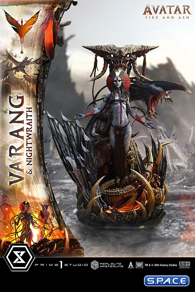 1/4 Scale Varang & Nightwraith Real Elite Masterline Statue - Bonus Version (Avatar: Fire and Ash)