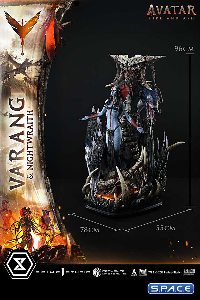 1/4 Scale Varang & Nightwraith Real Elite Masterline Statue - Bonus Version (Avatar: Fire and Ash)