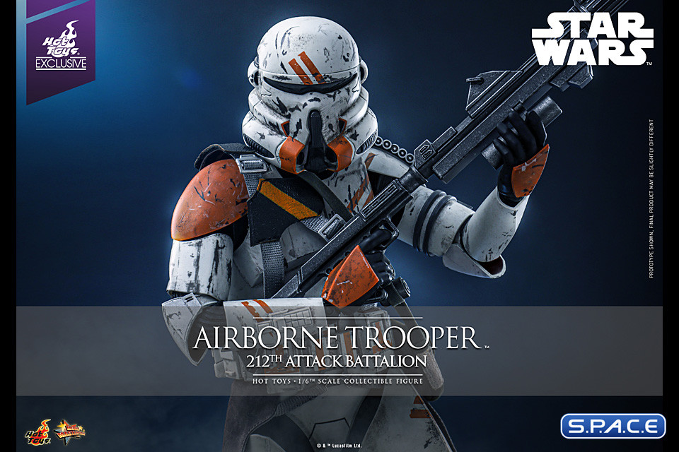 1/6 Scale Airborne Trooper �212th Attack Battalion� Movie Masterpiece MMS794 (Star Wars)
