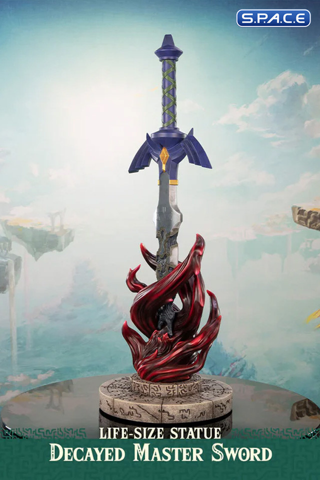 1:1 Decayed Master Sword Life-Size Statue (The Legend of Zelda: Tears of the Kingdom)