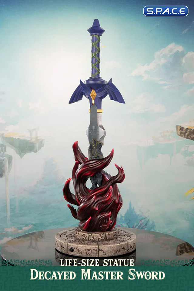 1:1 Decayed Master Sword Life-Size Statue (The Legend of Zelda: Tears of the Kingdom)
