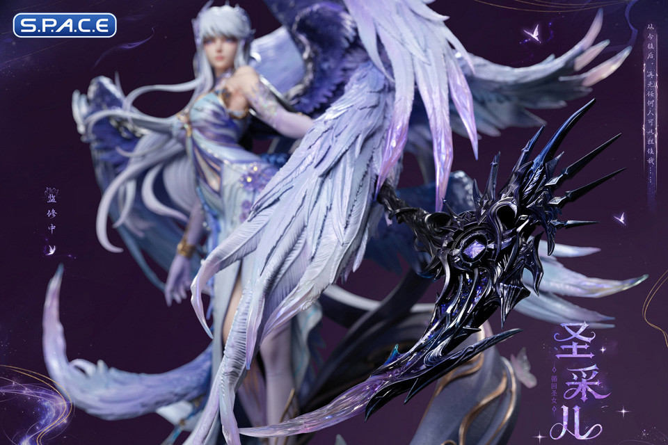 Sheng Caier Goddess Statue (Throne of Seal)