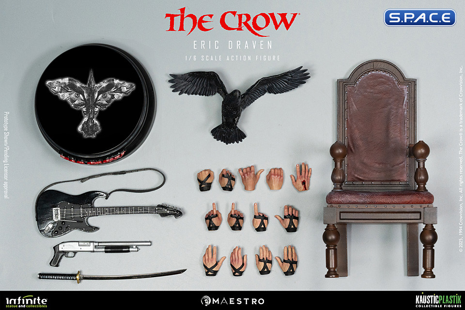 1/6 Scale Eric Draven Maestro Line (The Crow)