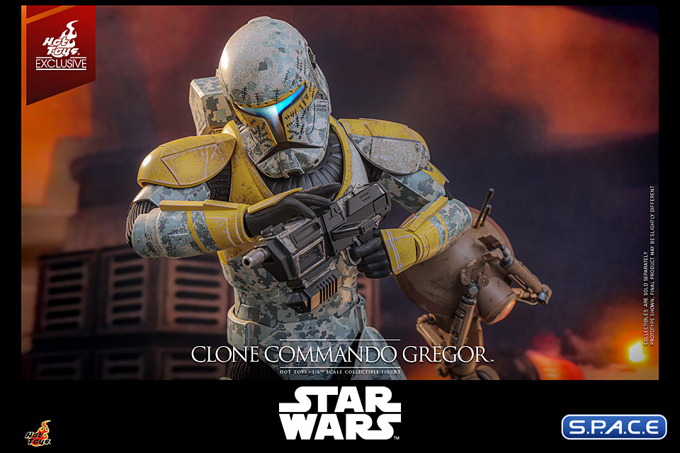 1/6 Scale Clone Commander Gregor TV Masterpiece TMS155 (Star Wars - The Clone Wars)