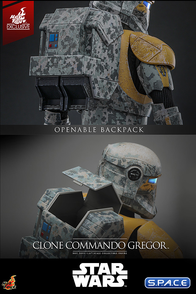 1/6 Scale Clone Commander Gregor TV Masterpiece TMS155 (Star Wars - The Clone Wars)