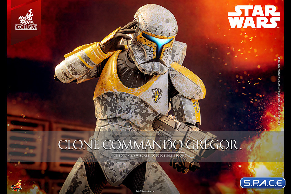 1/6 Scale Clone Commander Gregor TV Masterpiece TMS155 (Star Wars - The Clone Wars)