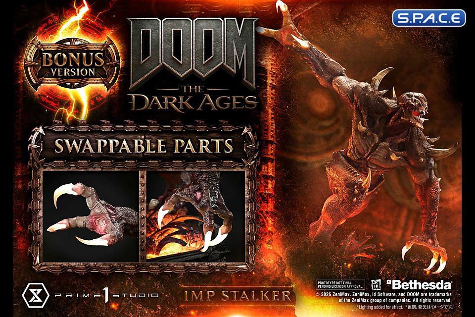 1/4 Scale Imp Stalker Ultimate Premium Masterline - Bonus Version (Doom: The Dark Ages)