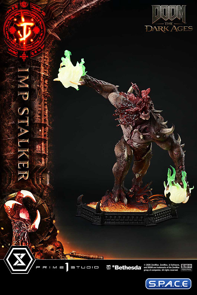 1/4 Scale Imp Stalker Ultimate Premium Masterline - Bonus Version (Doom: The Dark Ages)