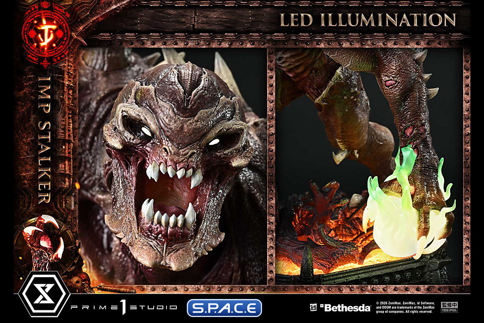 1/4 Scale Imp Stalker Ultimate Premium Masterline - Bonus Version (Doom: The Dark Ages)