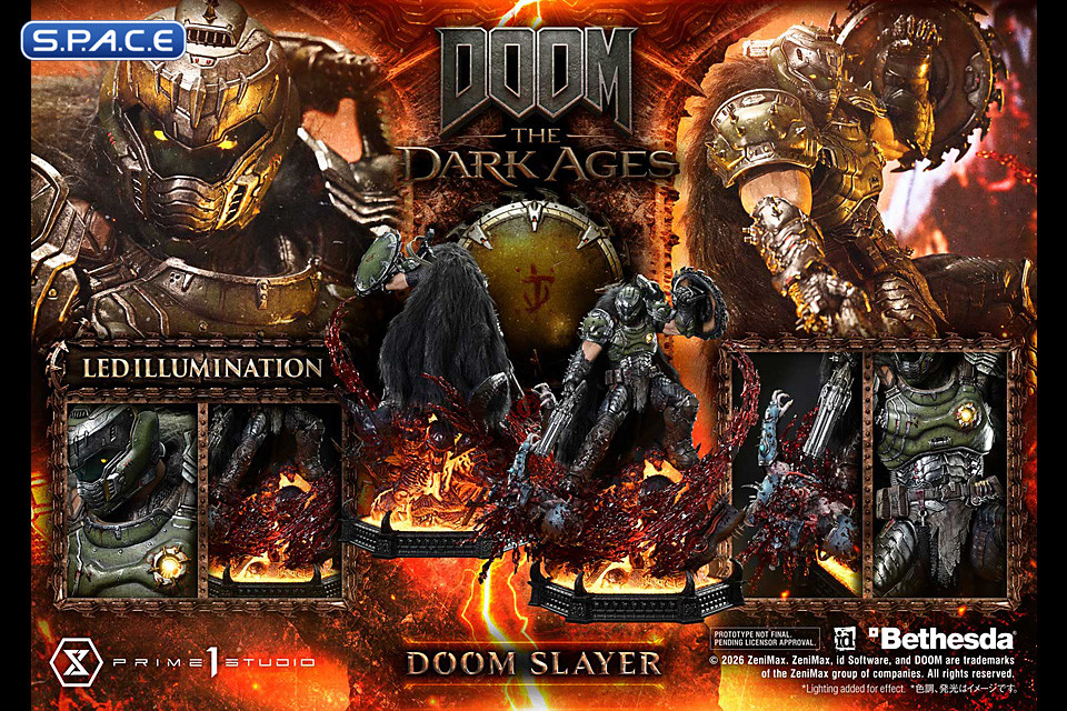 1/4 Scale Doom Slayer Ultimate Premium Masterline (Doom: The Dark Ages)
