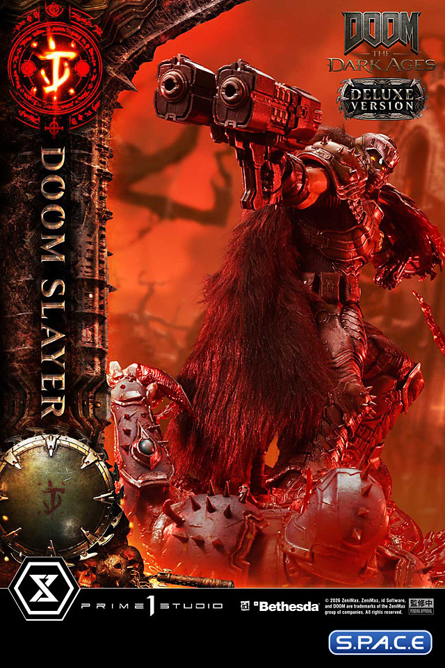 1/4 Scale Doom Slayer Ultimate Premium Masterline - Deluxe Bonus Version (Doom: The Dark Ages)
