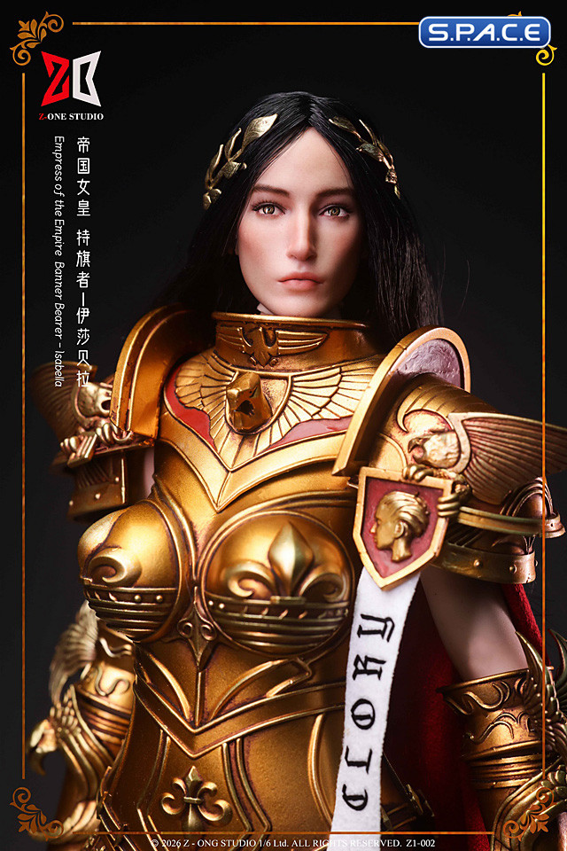 1/6 Scale Alloy Imperial Empress Standard Bearer Isabella