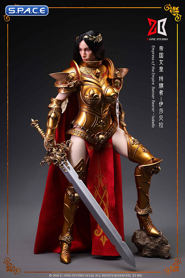 1/6 Scale Alloy Imperial Empress Standard Bearer Isabella