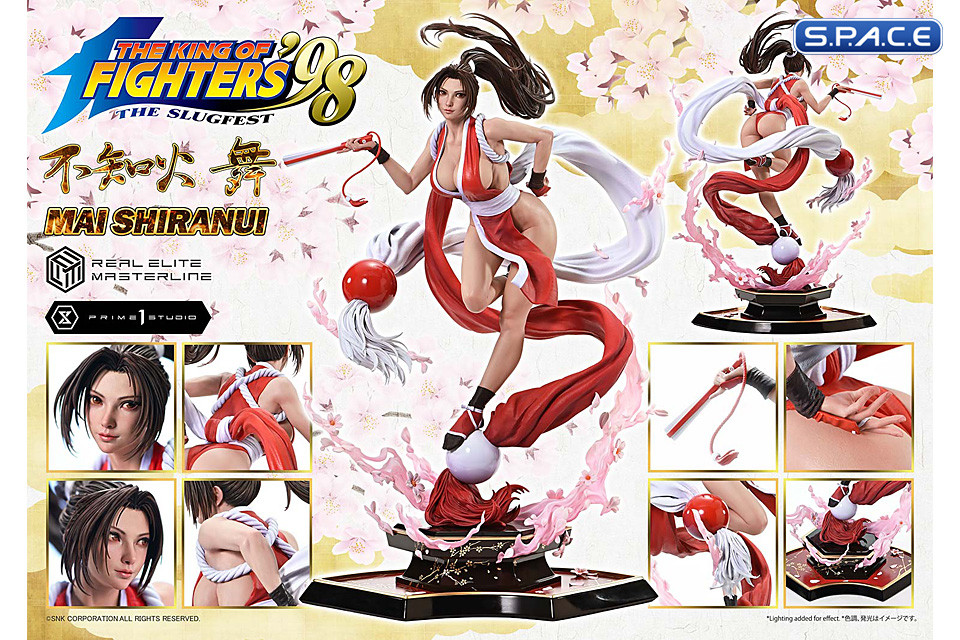 1/4 Scale Mai Shiranui Real Elite Masterline Statue (The King of Fighters 98)