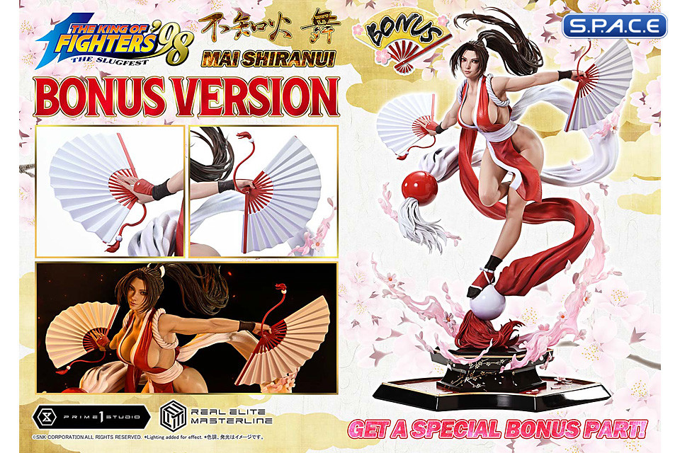 1/4 Scale Mai Shiranui Real Elite Masterline Statue - Ultimate Bonus Version (The King of Fighters 98)