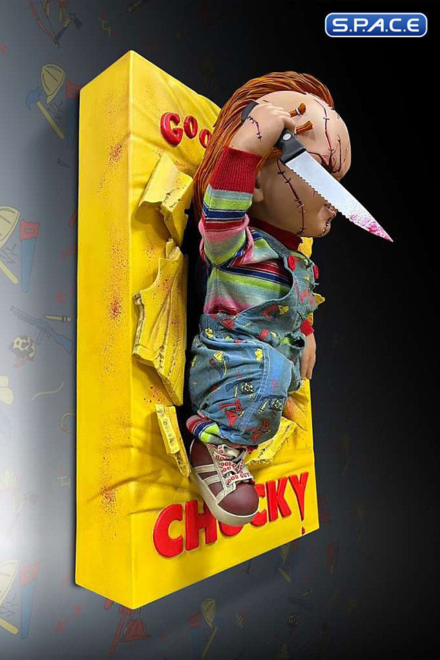 1:1 Chucky Life-Size Wall Sulpture (Bride of Chucky)