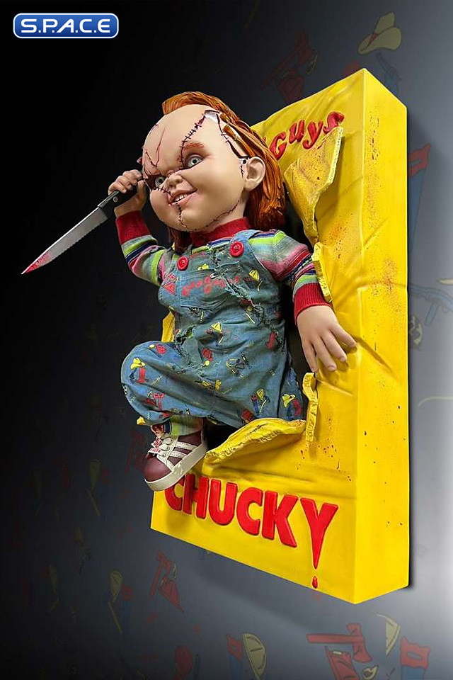 1:1 Chucky Life-Size Wall Sulpture (Bride of Chucky)