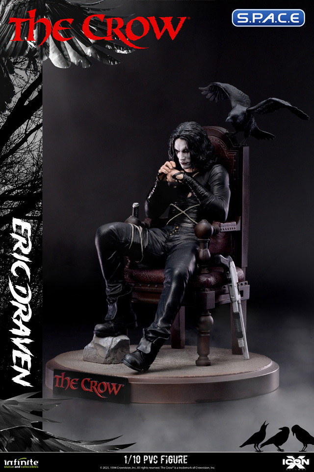 1/10 Scale Eric Draven PVC Statue (The Crow)