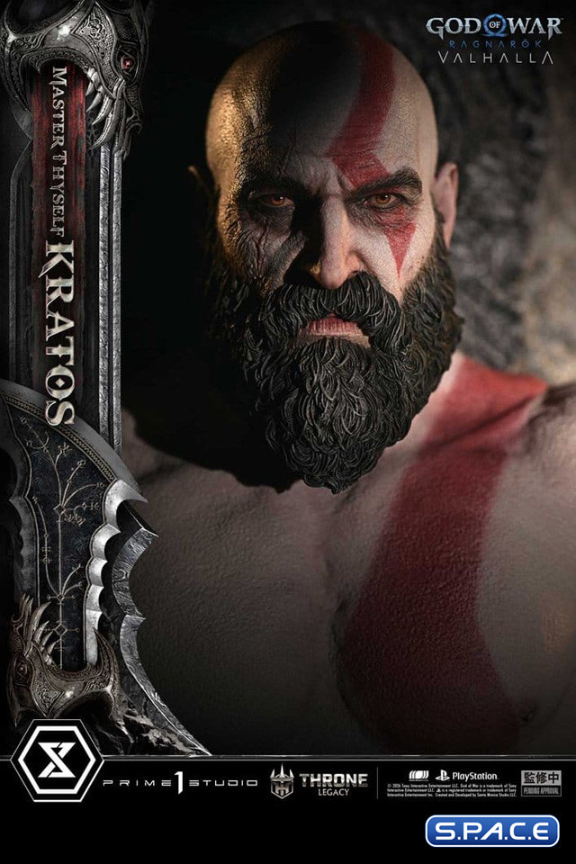 1/3 Scale Master Thyself Kratos Throne Legacy Statue (God of War Ragnar�k)