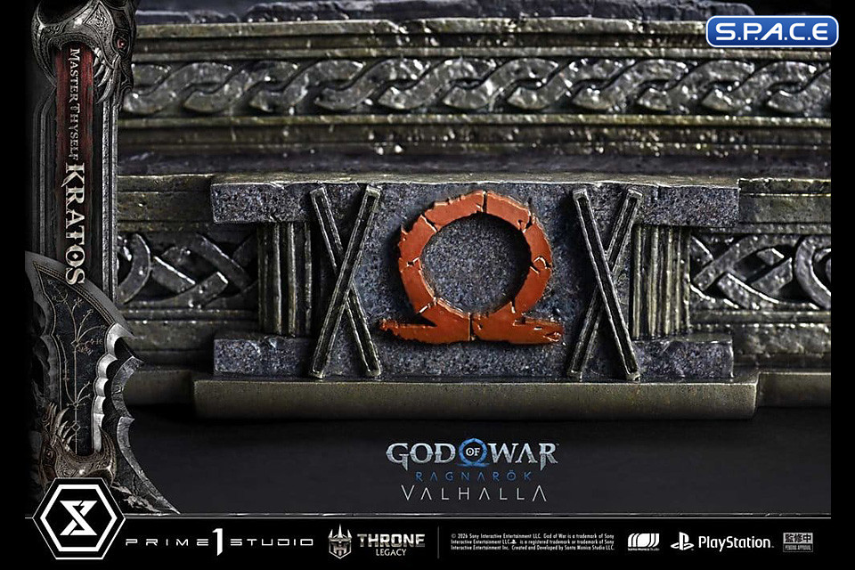 1/3 Scale Master Thyself Kratos Throne Legacy Statue (God of War Ragnar�k)