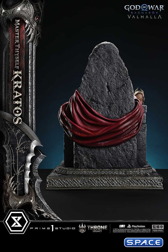 1/3 Scale Master Thyself Kratos Throne Legacy Statue (God of War Ragnar�k)