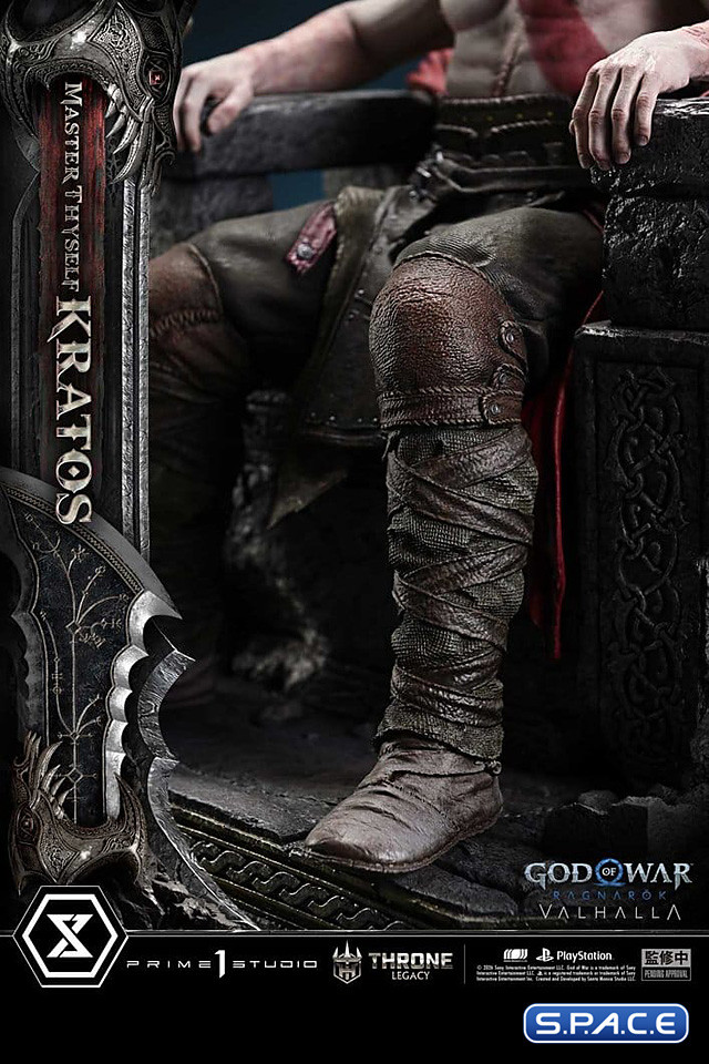 1/3 Scale Master Thyself Kratos Throne Legacy Statue (God of War Ragnar�k)