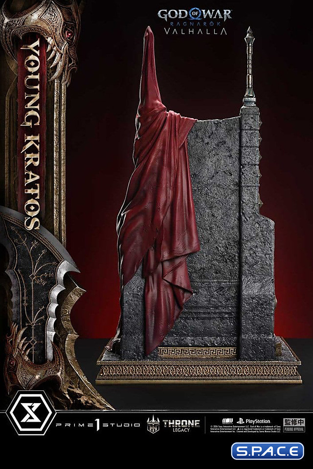 1/3 Scale Young Kratos Throne Legacy Statue (God of War Ragnar�k)