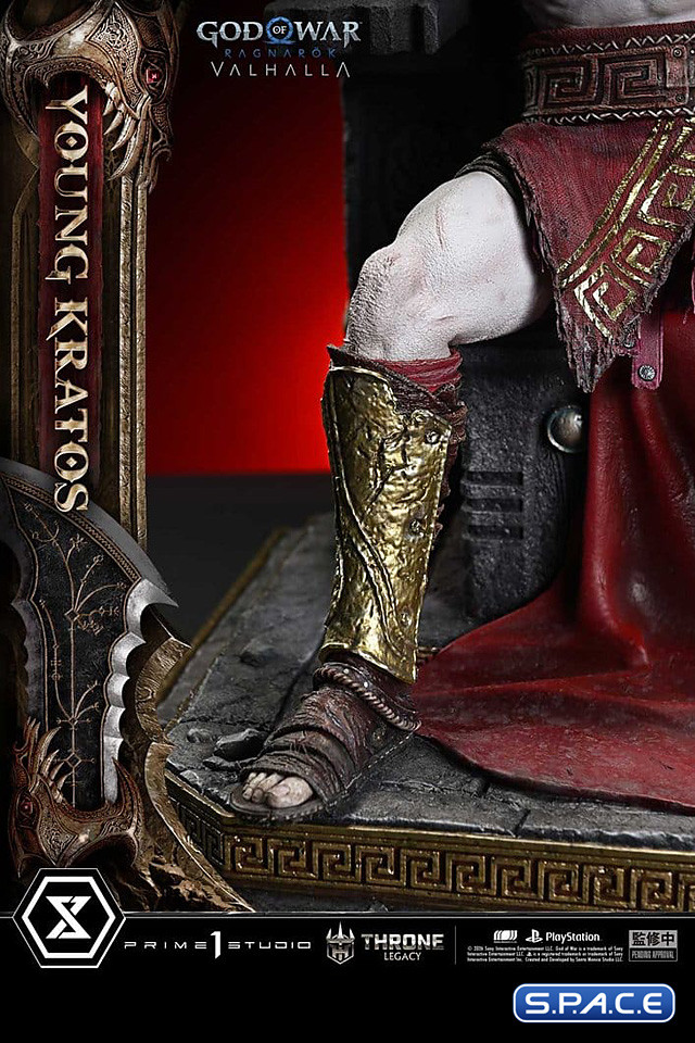 1/3 Scale Young Kratos Throne Legacy Statue (God of War Ragnar�k)