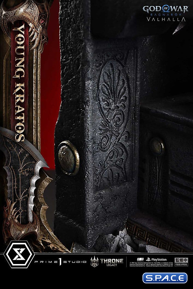 1/3 Scale Young Kratos Throne Legacy Statue (God of War Ragnar�k)