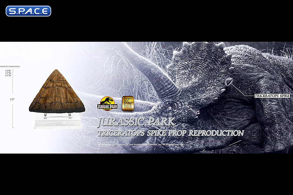 Triceratops Spike Prop Replica (Jurassic Park)