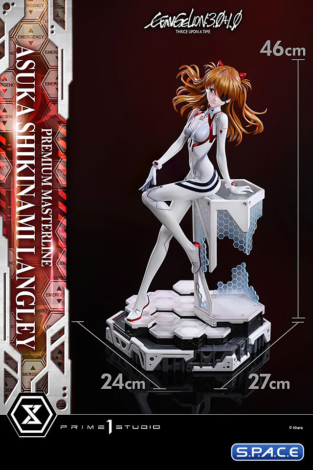1/4 Scale Asuka Shikinami Langley Premium Masterline Statue - Bonus Version (Evangelion: 3.0+1.0 Thrice Upon a Time)