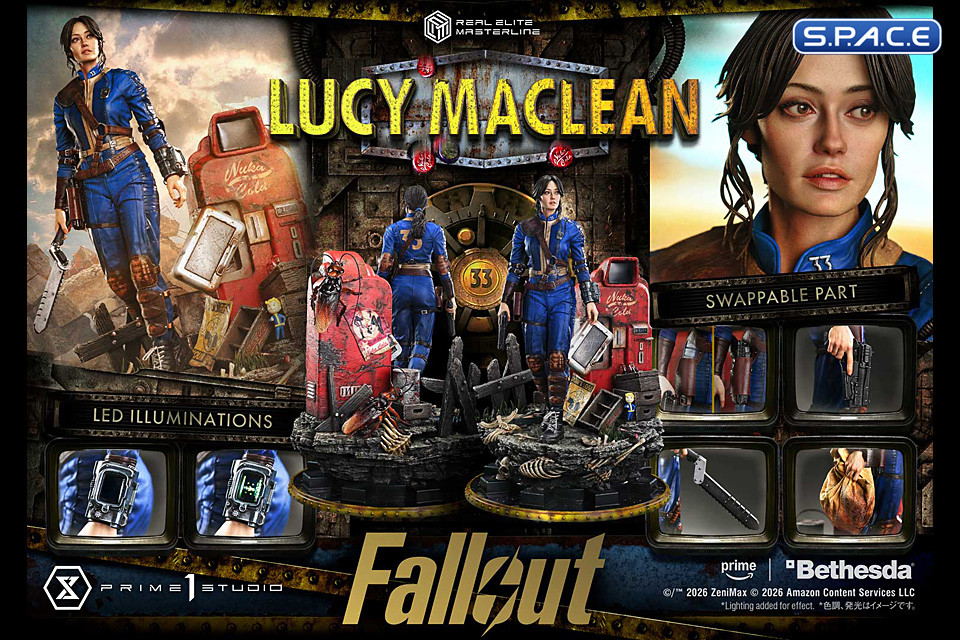 1/4 Scale Lucy MacLean Real Elite Masterline Statue - Bonus Version (Fallout)