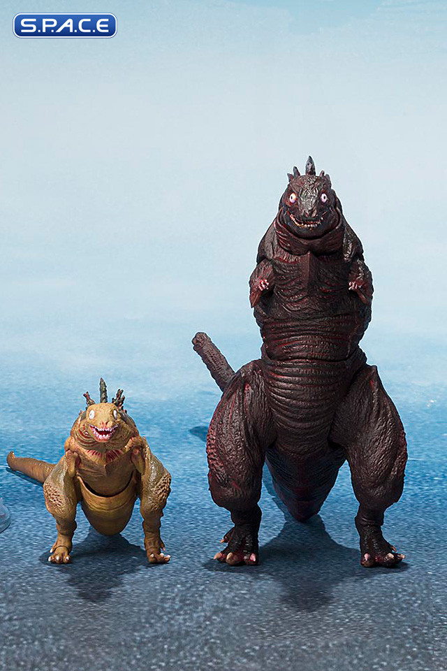 S.H.MonsterArts Godzilla 2nd Form & 3rd Form & Giant Unknown Creature Set (Shin Godzilla)