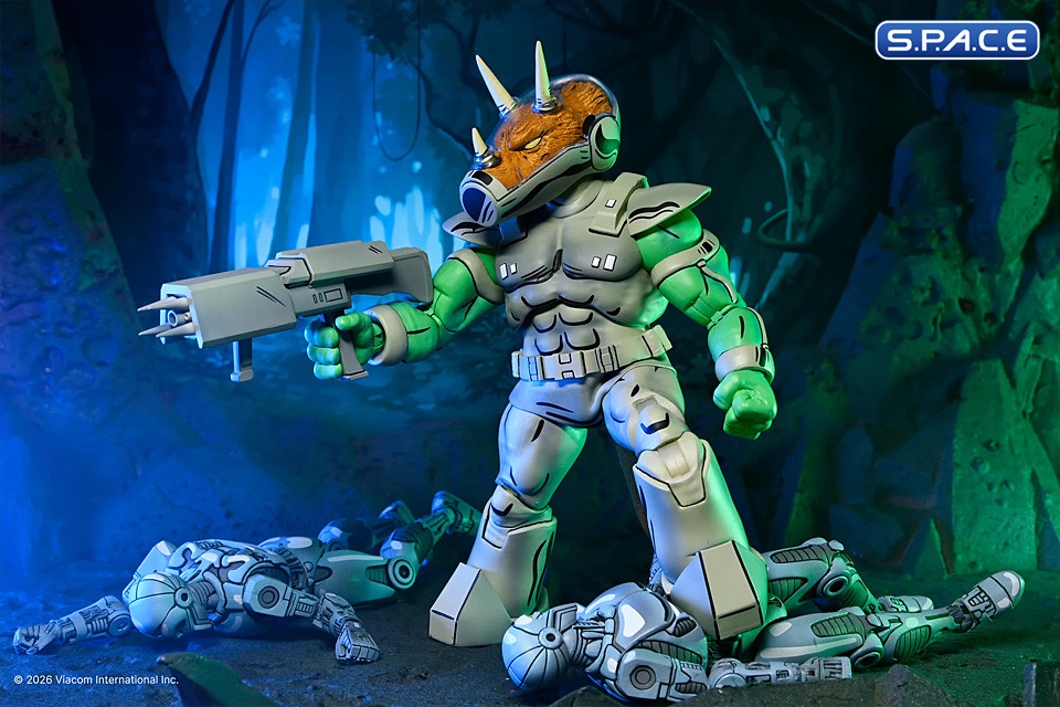 Shock Commando Triceraton (Teenage Mutant Ninja Turtles)